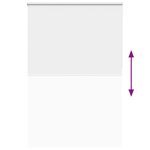 vidaXL Store enrouleur occultant largeur du tissu 151 6 cm polyester