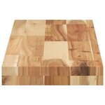 vidaXL Étagère flottante 80x20x4 cm acacia massif finition à l'huile