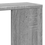 vidaXL Étagère murale sonoma gris 100x15x70 cm bois ingénierie