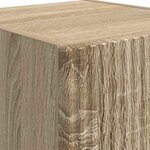 vidaXL Meuble TV mural Sonoma 30 x 31 x 100 cm Bois d'ingénierie