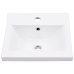vidaXL Ensemble de meubles de salle de bain 5 Pièces chêne sonoma