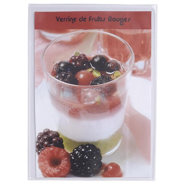 Etui De Protection Simple Pvc Lisse 20/100e - A6 - Cristal - Exacompta