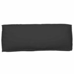 vidaXL Set de coussins de palette 2 Pièces Noir 120 x 80 x 12 cm