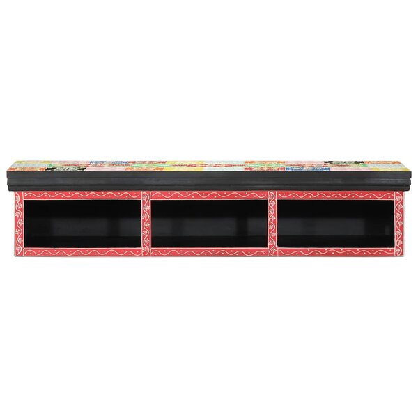 vidaXL Meuble TV Multicolore 100 x 30 x 22 cm Bois d'ingénierie