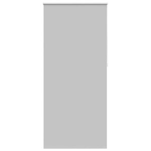 vidaXL Store enrouleur occultant 84 4 x 230 cm  largeur du tissu 80 cm  gris