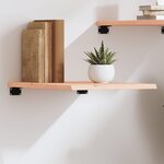 vidaXL Étagère murale 40x60x2 cm bois de chêne massif non traité