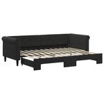 vidaXL Lit de jour avec gigogne sans matelas 80x200 cm