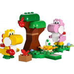 Ensemble de Figurines Yoshi Jaune et Yoshi Rose LEGO® Super Mario™ - 71428