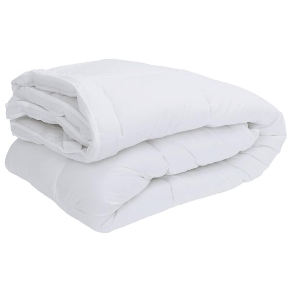vidaXL Protège-matelas blanc 100x220 cm