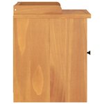 vidaXL Banc de couloir SANDNES 45x40x50 cm bois de pin massif