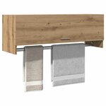 vidaXL Garde-robe chêne artisanal 100x32 5x35 cm bois d'ingénierie