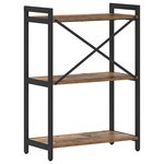 vidaXL Bibliothèque Bois ancien 60 x 30 x 83 cm Bois d'ingénierie