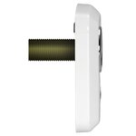 Alecto judas numérique de porte avec écran de 2 4" dc-700 blanc