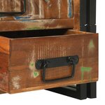 vidaXL Table basse Marron 90 x 50 x 38 cm bois de récupération massif
