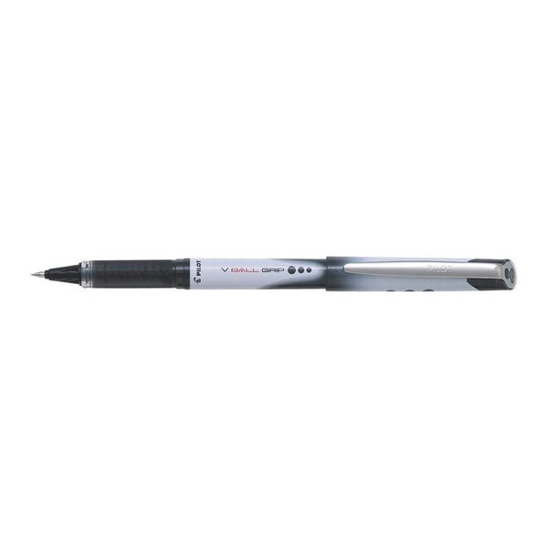 Stylo roller V-Ball Grip 05 encre liquide Pointe Fine Noir x 12 PILOT