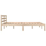 vidaXL Cadre de lit sans matelas 120x190 cm
