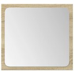 vidaXL Ensemble de meubles de salle de bain 4 Pièces chêne sonoma