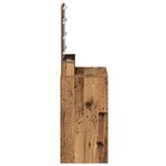 vidaXL Coiffeuse Bois Ancien 50 x 41 x 135 cm Bois d'ingénierie