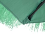 vidaXL Parasol de jardin avec mât en acier vert 248x248x248 cm