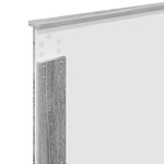 vidaXL Tête de lit Gris Sonoma 75 cm Bois d'ingénierie