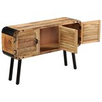 vidaXL Buffet Bois de manguier massif 120x30x76 cm