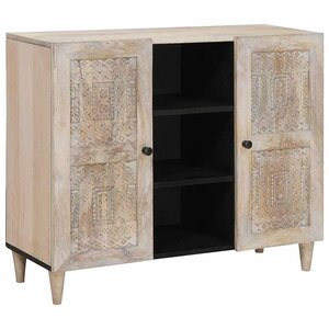 vidaXL Buffet Blanc 33 5 x 90 x 75 cm