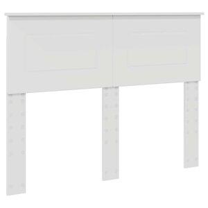 vidaXL Tête de lit Blanc 135 cm Bois d'ingénierie