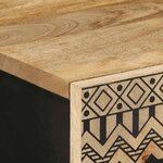 vidaXL Buffet haut 60x33 5x110 cm bois de manguier brut massif
