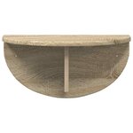 vidaXL Étagère Murale Chêne Sonoma 38 x 19 x 19 cm Bois d'ingénierie