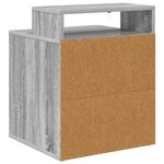 vidaXL Maison pour chat Gris Sonoma 42 5 x 40 x 53 5 cm