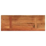 vidaXL Dessus de table 70x20x3 8 cm rectangulaire bois massif d'acacia