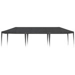 vidaXL Tente de réception professionnelle 4x9 m Anthracite 90 g/m²