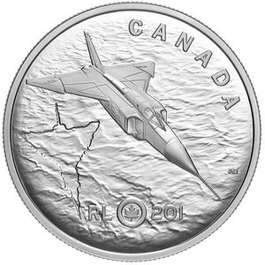 Pièce de monnaie en Argent 20 Dollars g 31.39 Millésime 2025 AVRO ARROW