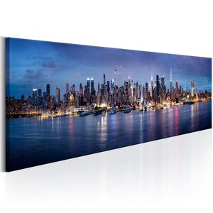 Tableau - new york nights l x h en cm 135x45