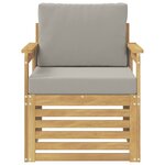 vidaXL 2 Pièce Ensemble de canapés d'extérieur Polyester