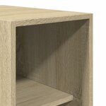 vidaXL Garde-robe chêne sonoma 30x50x200 cm bois d'ingénierie