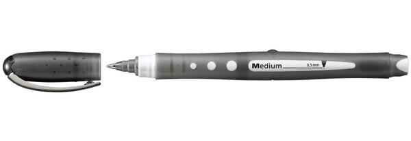 Roller WORKER+ Colorful Encre Liquide 100  Grip Tracé 0 5 mm noir STABILO