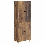 vidaXL Ensemble de Meubles 2 Pièces 66 x 34 5 x 90 cm Bois d'ingénierie