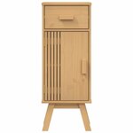 vidaXL Ensemble de meubles de salle de bain avec tiroir 4 Pièces Marron