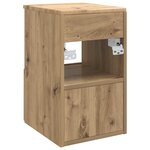 vidaXL Armoire de salle de bain Chêne artisanal 30 x 41 x 50 cm