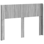 vidaXL Tête de lit Sonoma gris PB