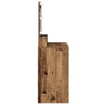 vidaXL Coiffeuse Bois ancien 79 x 41 x 135 cm Bois d'ingénierie