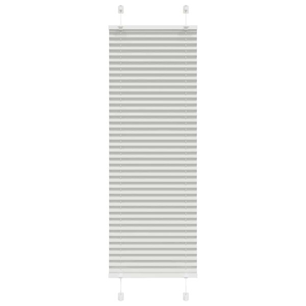 vidaXL Store plissé gris clair 50x150 cm largeur du tissu 49 4 cm