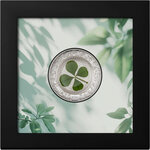 Monnaie OUNCE OF LUCK Four Leaf Clover 1 Oz Argent 5$ Cook Islands 2026 (PRÉCOMMANDE)