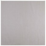 vidaXL Tapis de surface Carré HUARTE Crème 240 x 240 cm Polyester