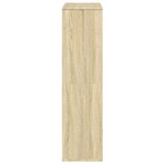 vidaXL Cloison de séparation chêne sonoma bois d'ingénierie