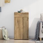 Buffet vidaXL en chêne artisan 30x42 5x93 cm en bois d'ingénierie