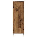 vidaXL Haut Armoire Bois Ancien 40 x 36 x 110 cm Bois d'ingénierie