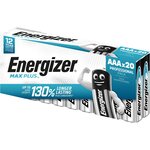 Max Plus LR03 AAA 20-Pack ENERGIZER