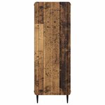 vidaXL Buffet Bois ancien 34 5 x 33 x 92 cm Bois d'ingénierie